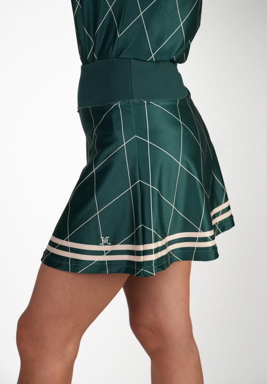 Pine Women's Golf Skirt - Green